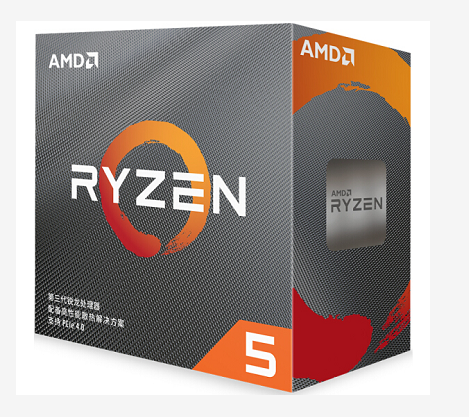 AMD 锐龙5 3600 处理器 (r5)7nm 6核12线程 3.6GHz 65W AM4接口 盒装CPU