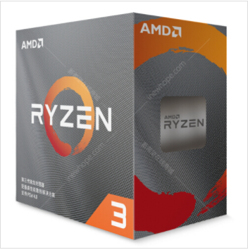 锐龙 AMD Ryzen系列 3 3100(AM4/四核/3.6Ghz/16M缓存/65W)盒装CPU